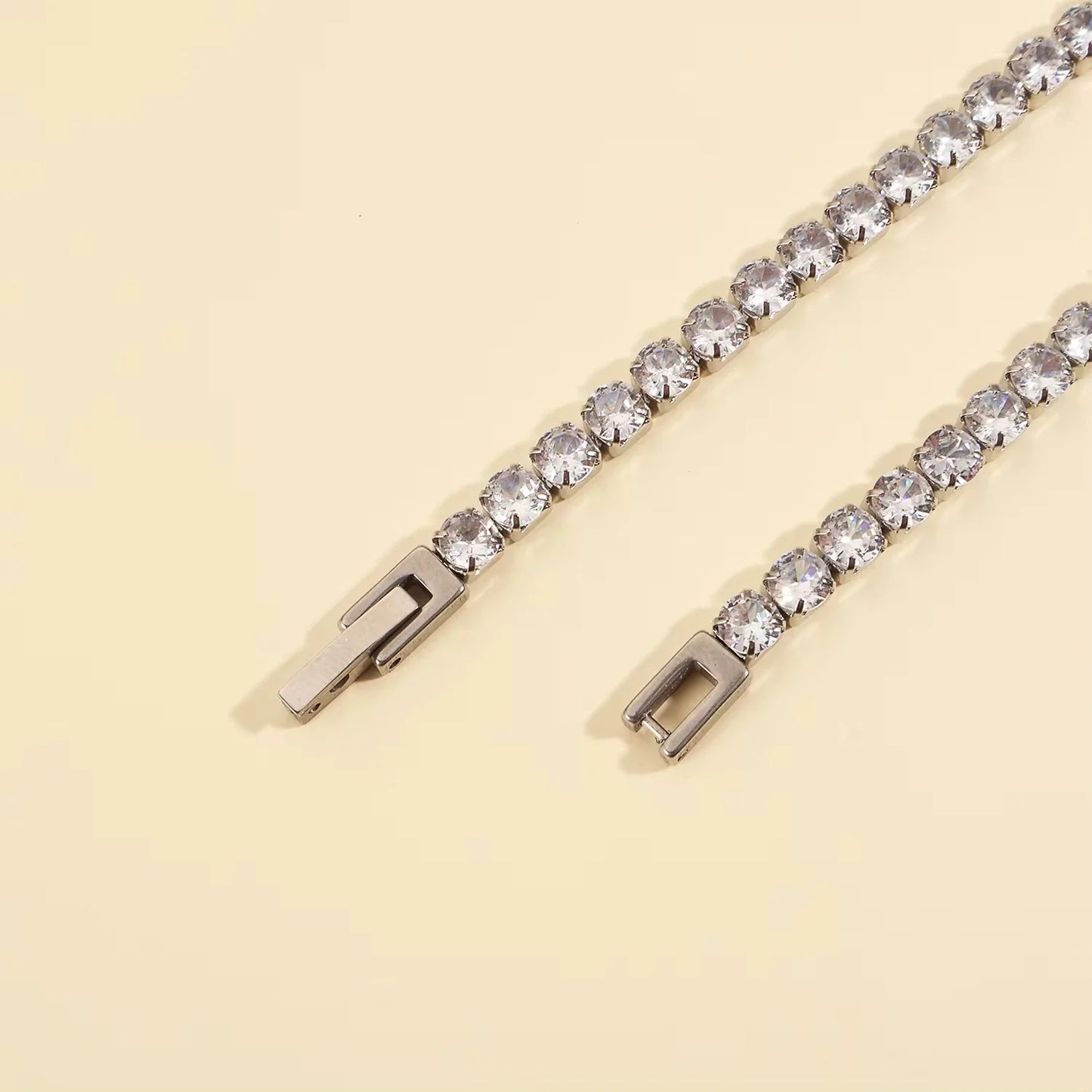 Zircon Ice Tennis Necklace