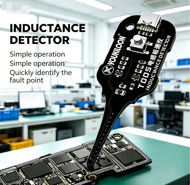 🔥LAST DAY BUY 2 GET 1 FREE🔥 In-Circuit Inductor Tester – One-button simplicity, clear indicator. Non-contact, rapid diagnosis. 📟🕊️