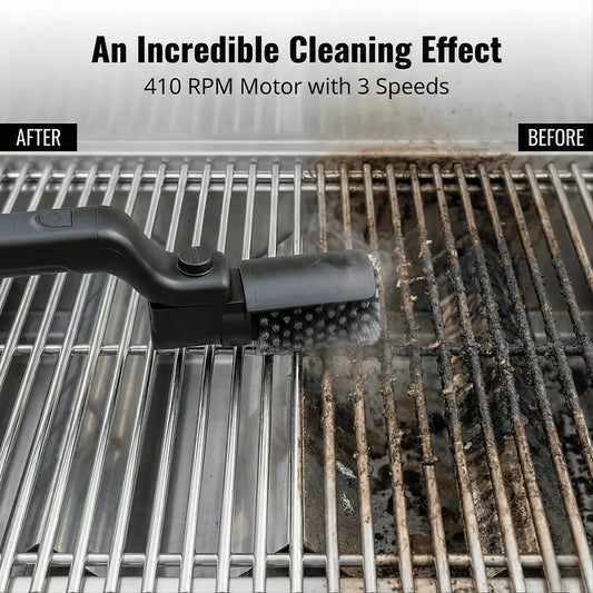 Electric 3-speedGrill Brush