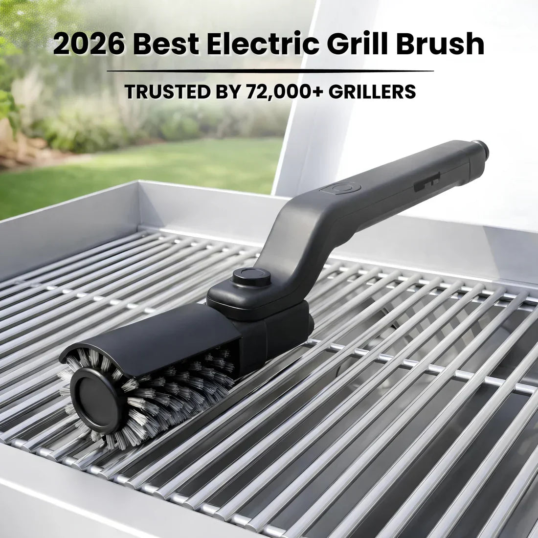Electric 3-speedGrill Brush
