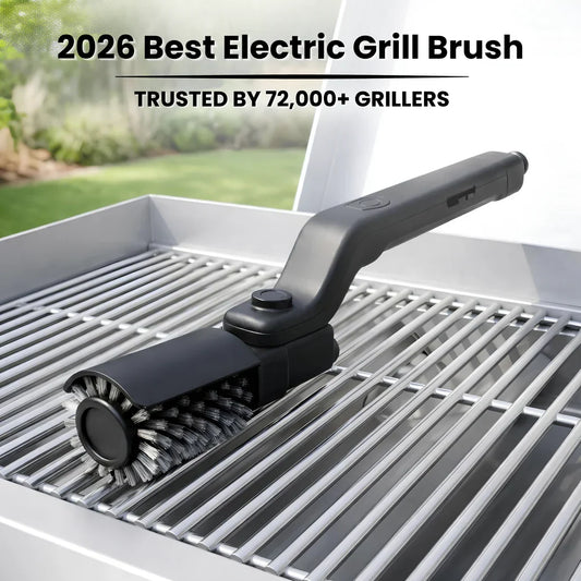 Electric 3-speedGrill Brush