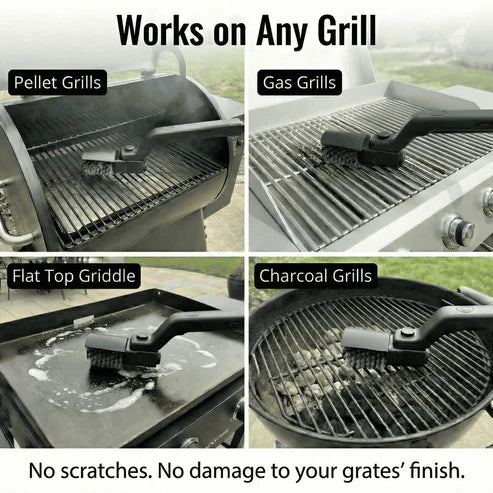 Electric 3-speedGrill Brush