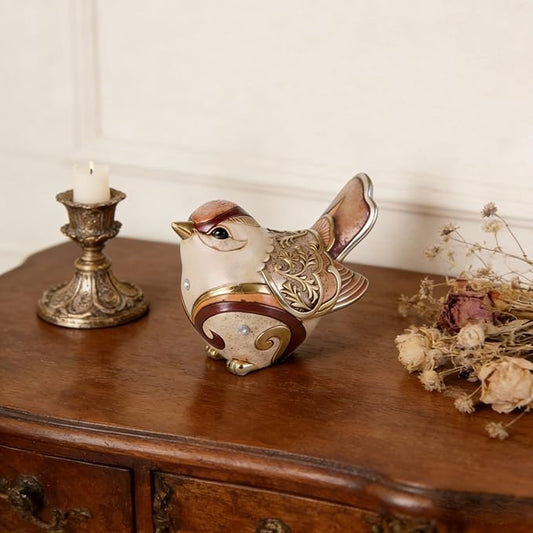 🕊️Vintage Boho Bird Statue – Elegant Handcrafted Home Décor Accent,Thoughtful & Timeless Gift