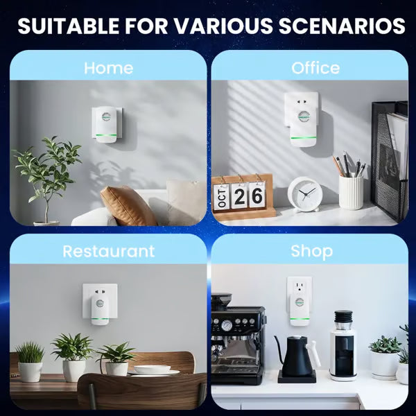 Smart Power Saver Plug for Home | Energy Optimizer Device | Easy Plug & Use for Appliances