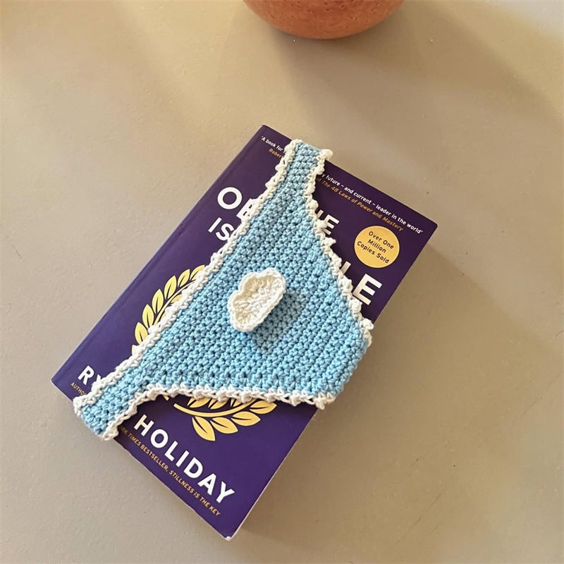 Handmade Crochet Underwear Bookmark 🩲✨ – Cute & Creative Gift 🎁（Finished Product）