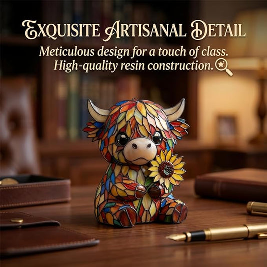Creative Highland Cow LED Night Light