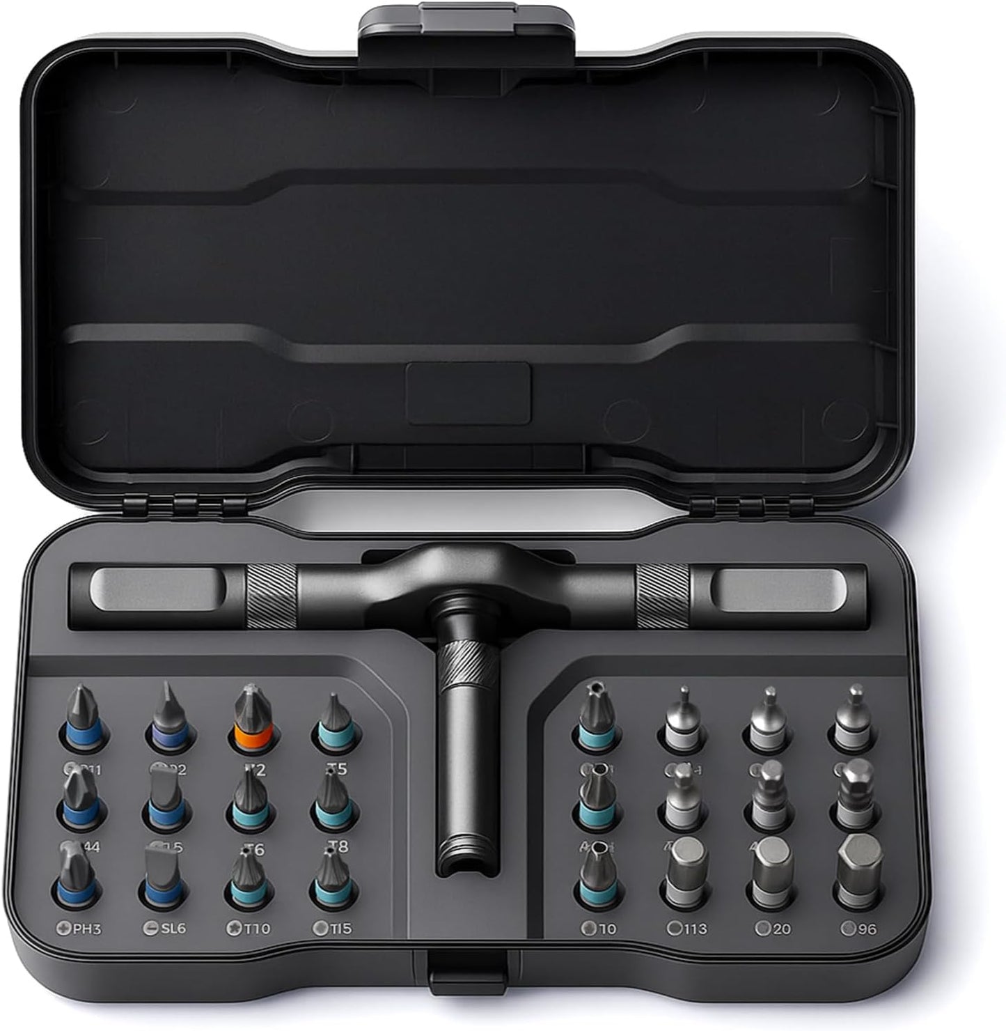 🔥 LAST DAY 49%OFF - 24 in 1 Magnetic Screwdriver Set, Portable Compact Repair Tool Kit for Furniture Laptop Electronicsv Bicycle