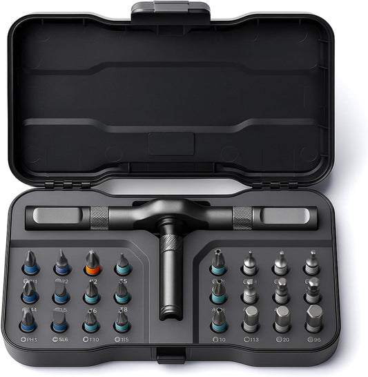 🔥 LAST DAY 49%OFF - 24 in 1 Magnetic Screwdriver Set, Portable Compact Repair Tool Kit for Furniture Laptop Electronicsv Bicycle