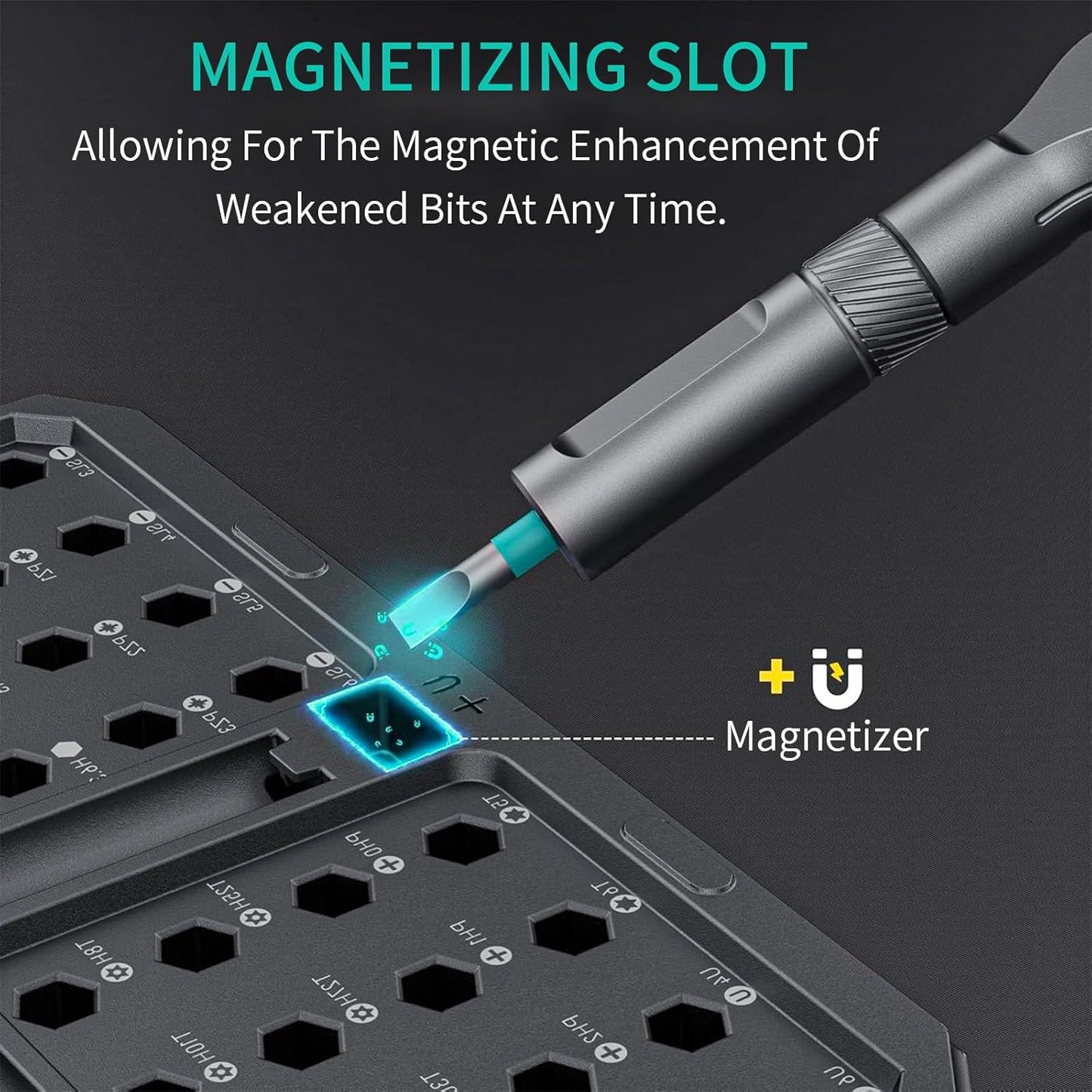 🔥 LAST DAY 49%OFF - 24 in 1 Magnetic Screwdriver Set, Portable Compact Repair Tool Kit for Furniture Laptop Electronicsv Bicycle