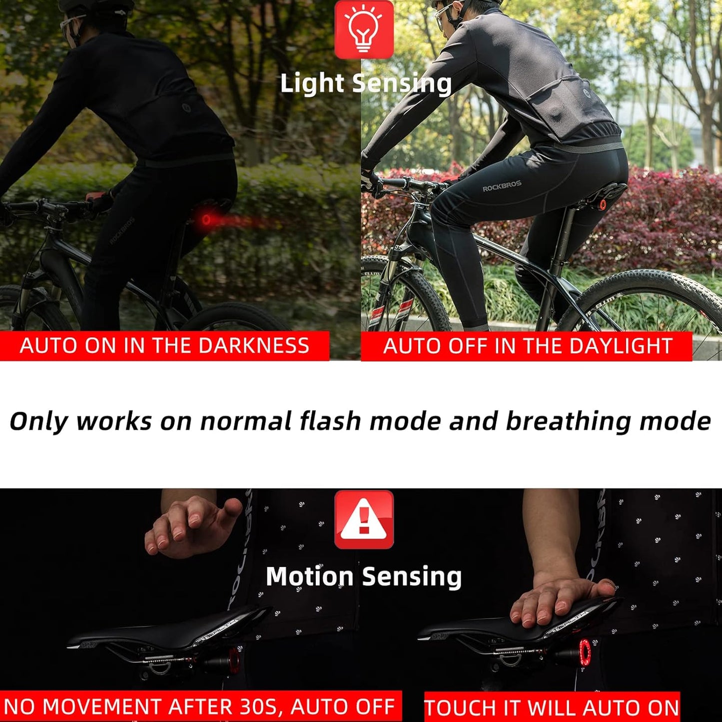 Rechargeable Waterproof Bike Taillight – Ride Safely at Night
