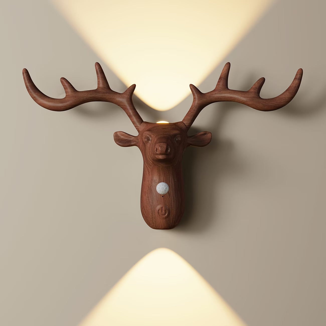 Smart LED deer-shaped wall lamp