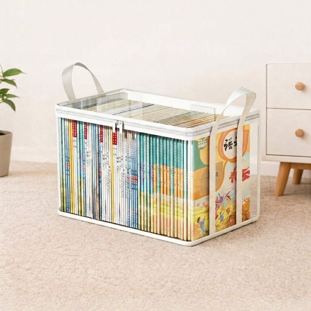 📦Large Heavy-Duty Clear Storage Bag for Clothes, Bedding & Moving