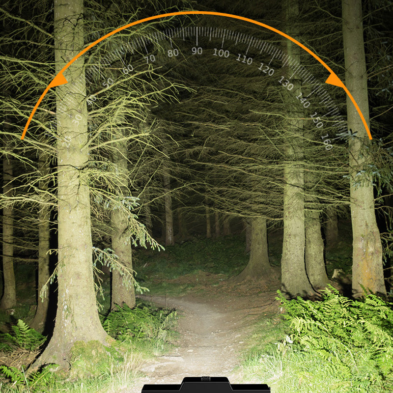 📢📢40% OFF !! ⏰Rechargeable 28-LED Bicycle Headlight with Horn